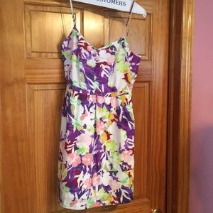 J crew floral sun dress